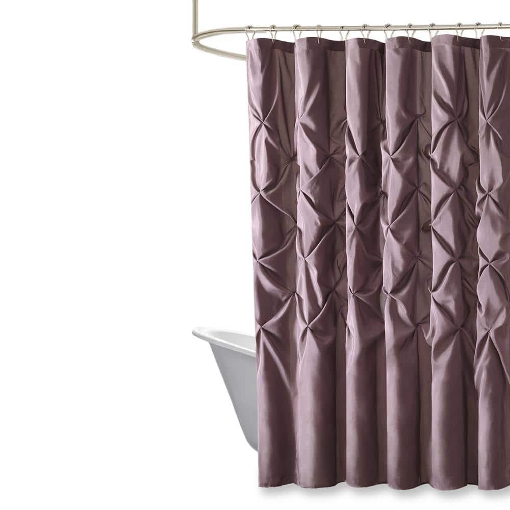 Laurel Tufted Semi-Sheer Shower Curtain