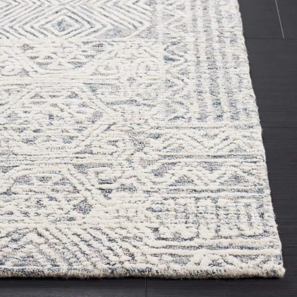 Union Rustic Amzi Hand Tufted Wool Southwestern Rug