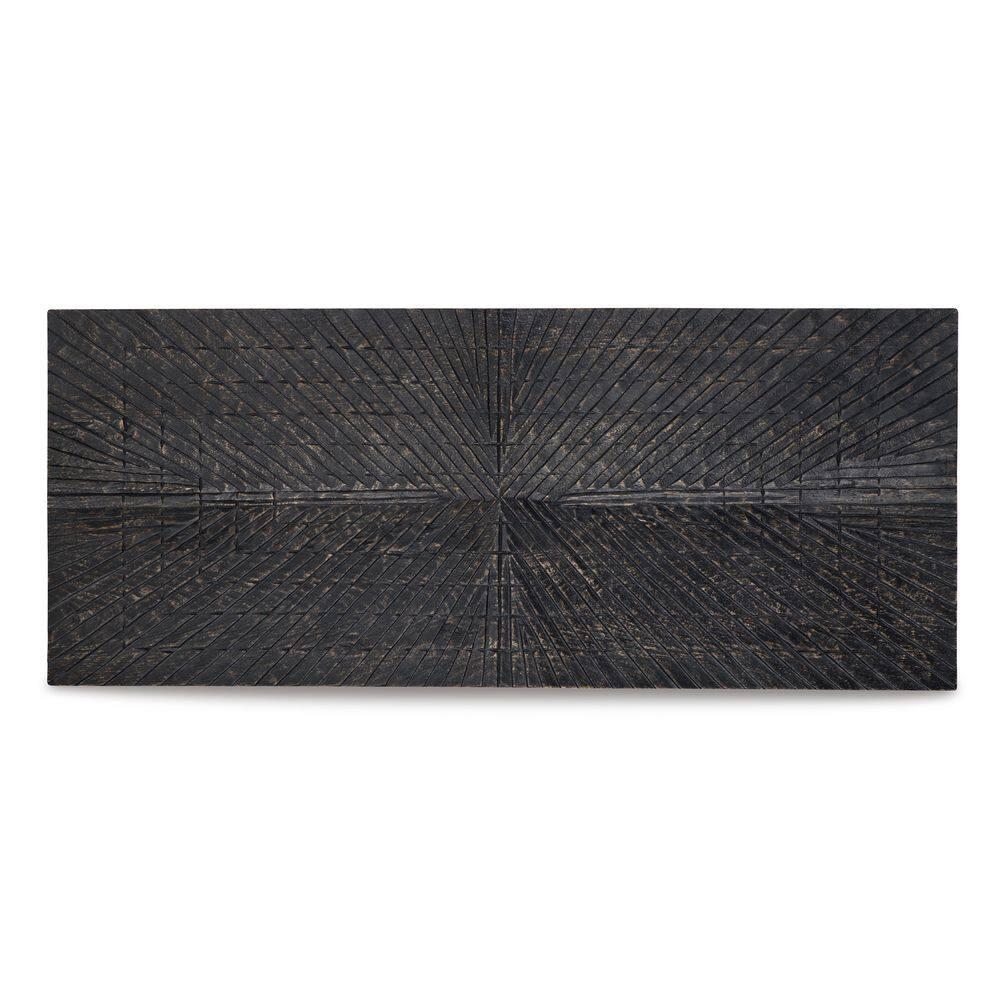 Millwood Pines Aseeb Abstract Wall Decor on Solid Wood