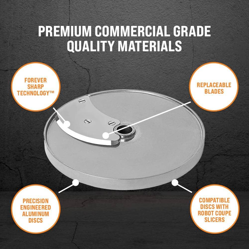 Stainless Steel Commercial Grade Slicer Blade, 7.48 inches