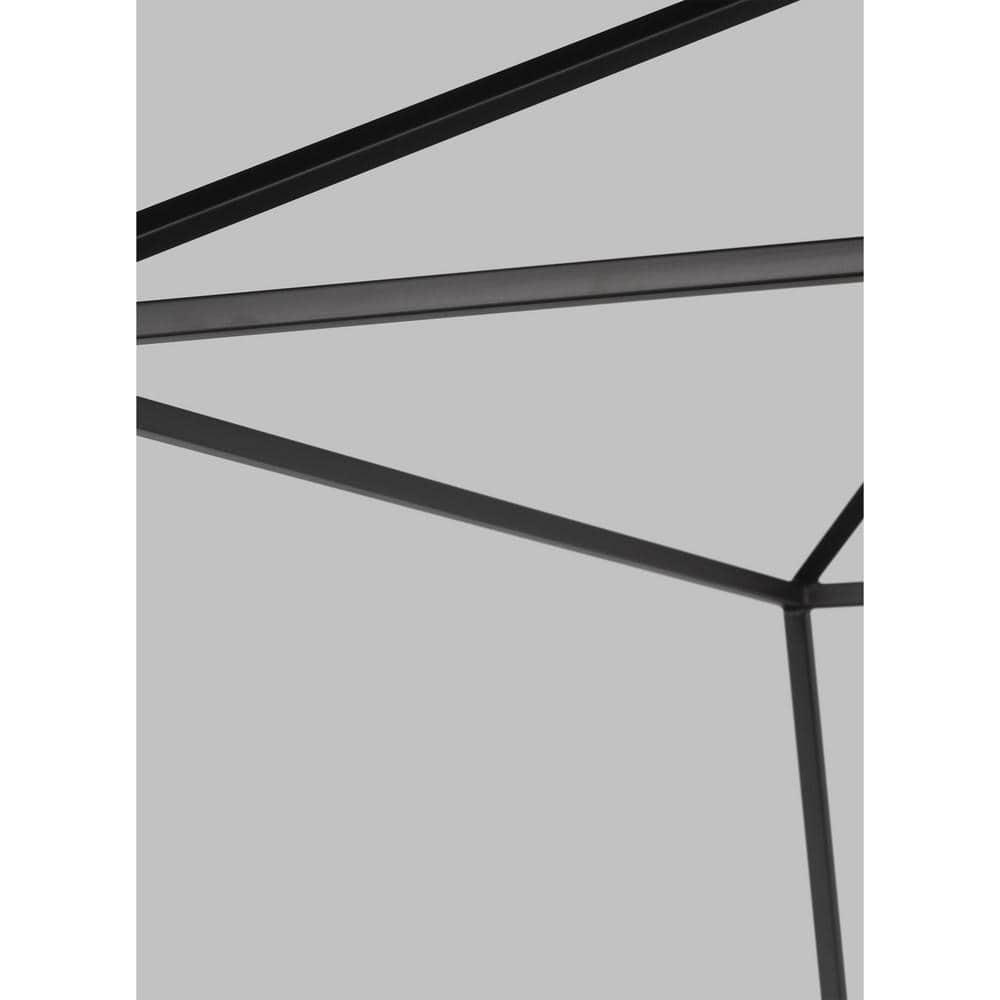 Gala Wide Pendant Light - Black / 28"W