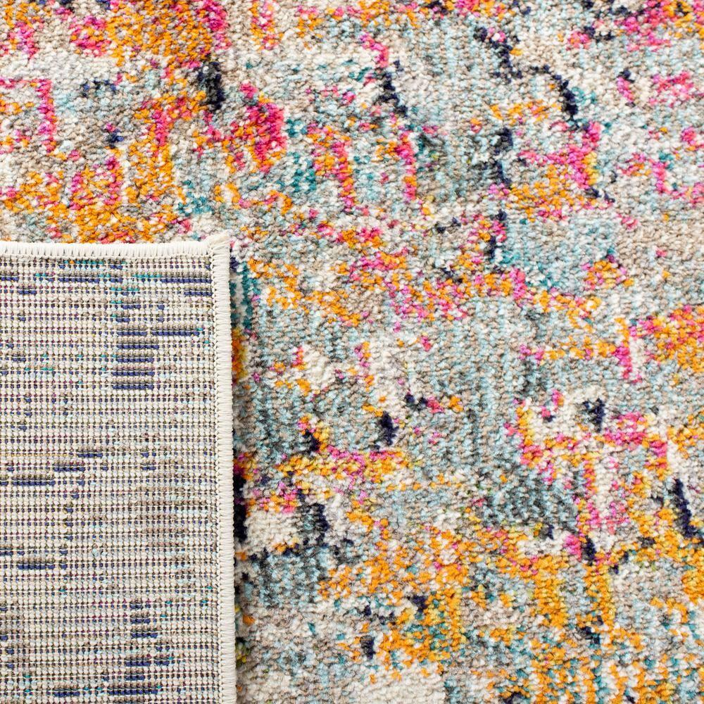 Madison MAD460 Power Loomed Indoor Area Rug - Grey/Pink - 9'x12' - Safavieh