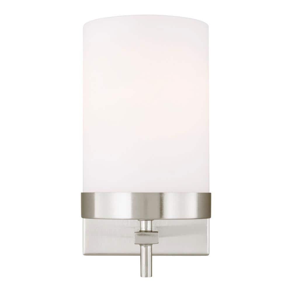 4190301EN3-962 One Light Wall/Bath Sconce, Brushed Nickel