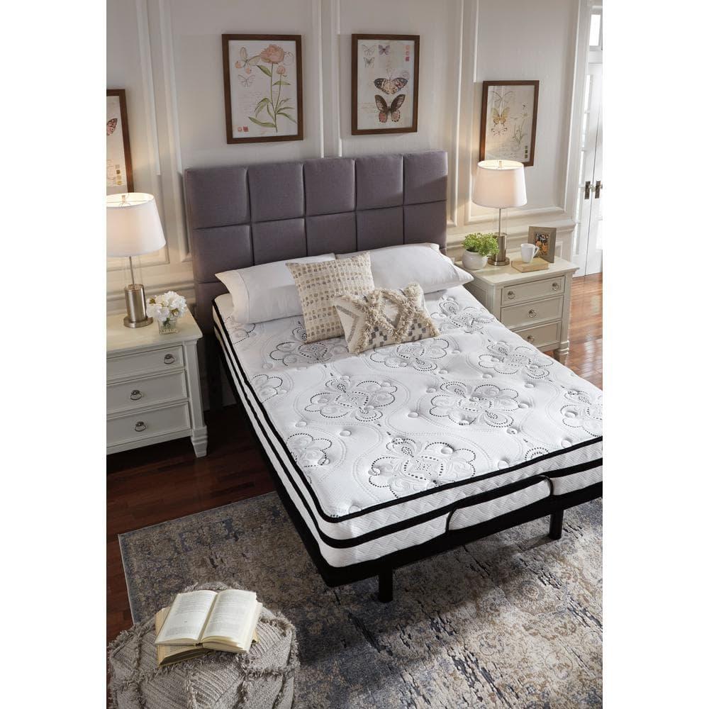 Signature Design By Ashley Chime 10 Inch Hybrid Twin Mattress In A Box White & Reviews | Wayfair