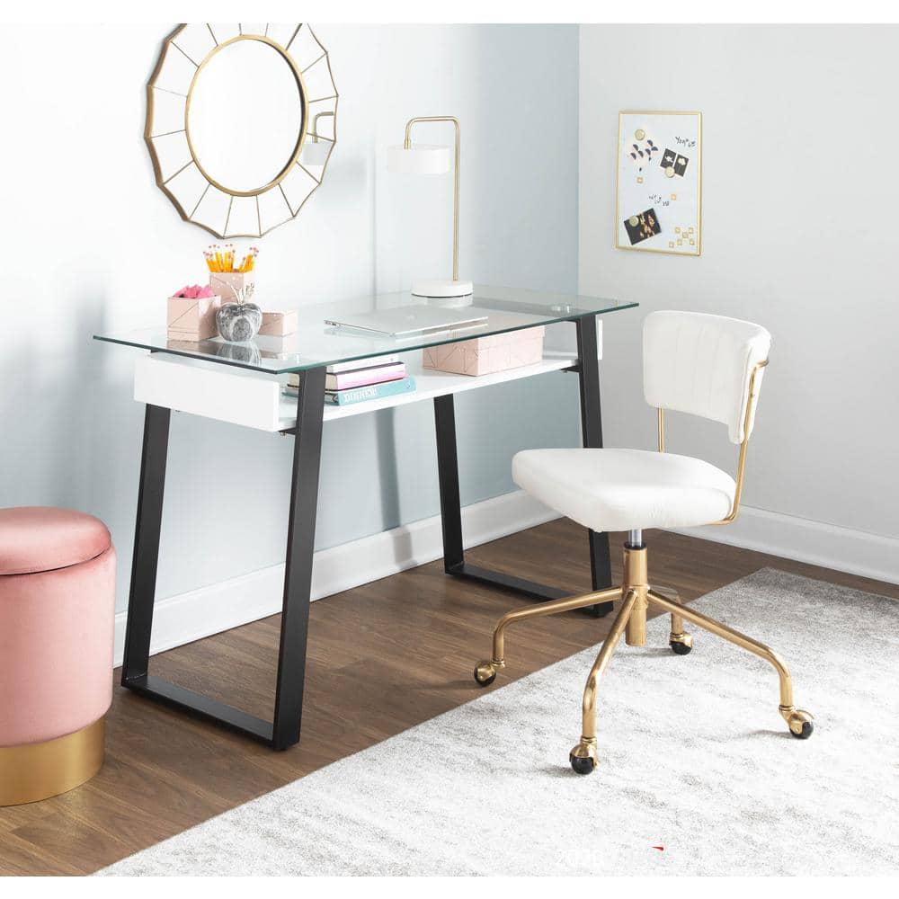Emmy Gilded Desk Chair