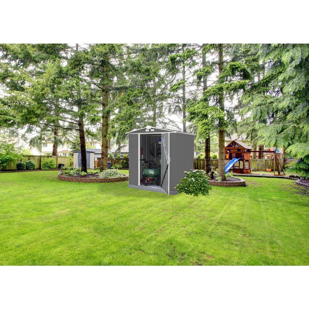 Arrow EZEE Shed 6 ft. W x 5 ft. D Metal Storage Shed