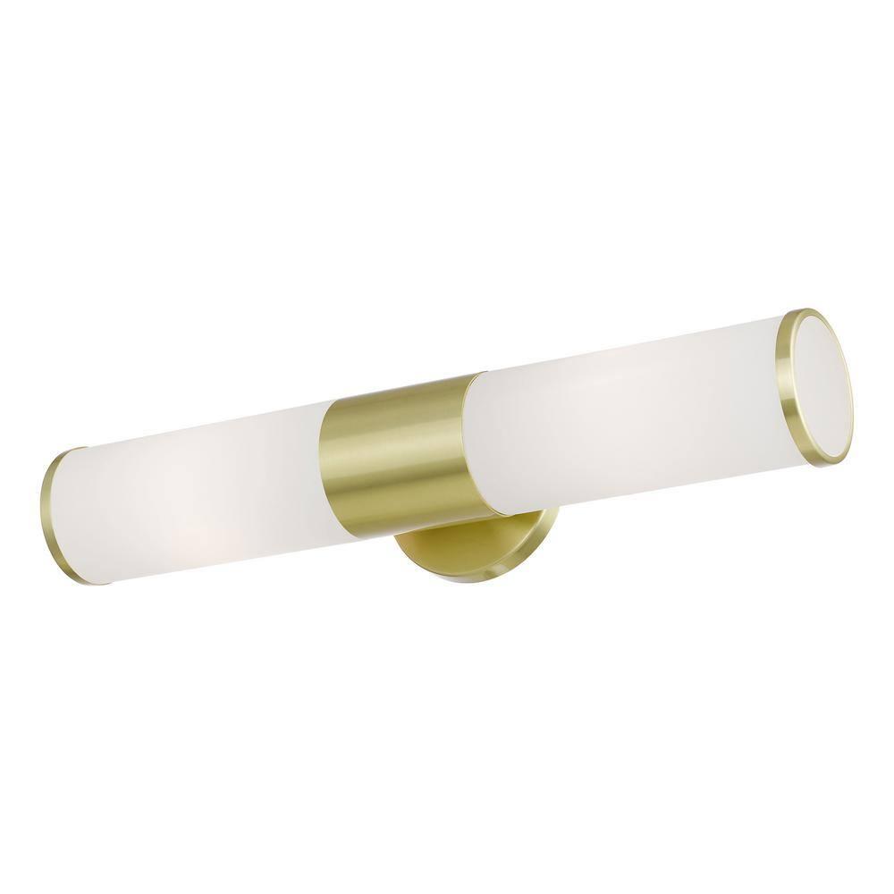 Livex Lighting Lindale 2 - Light Vanity in  Satin Brass