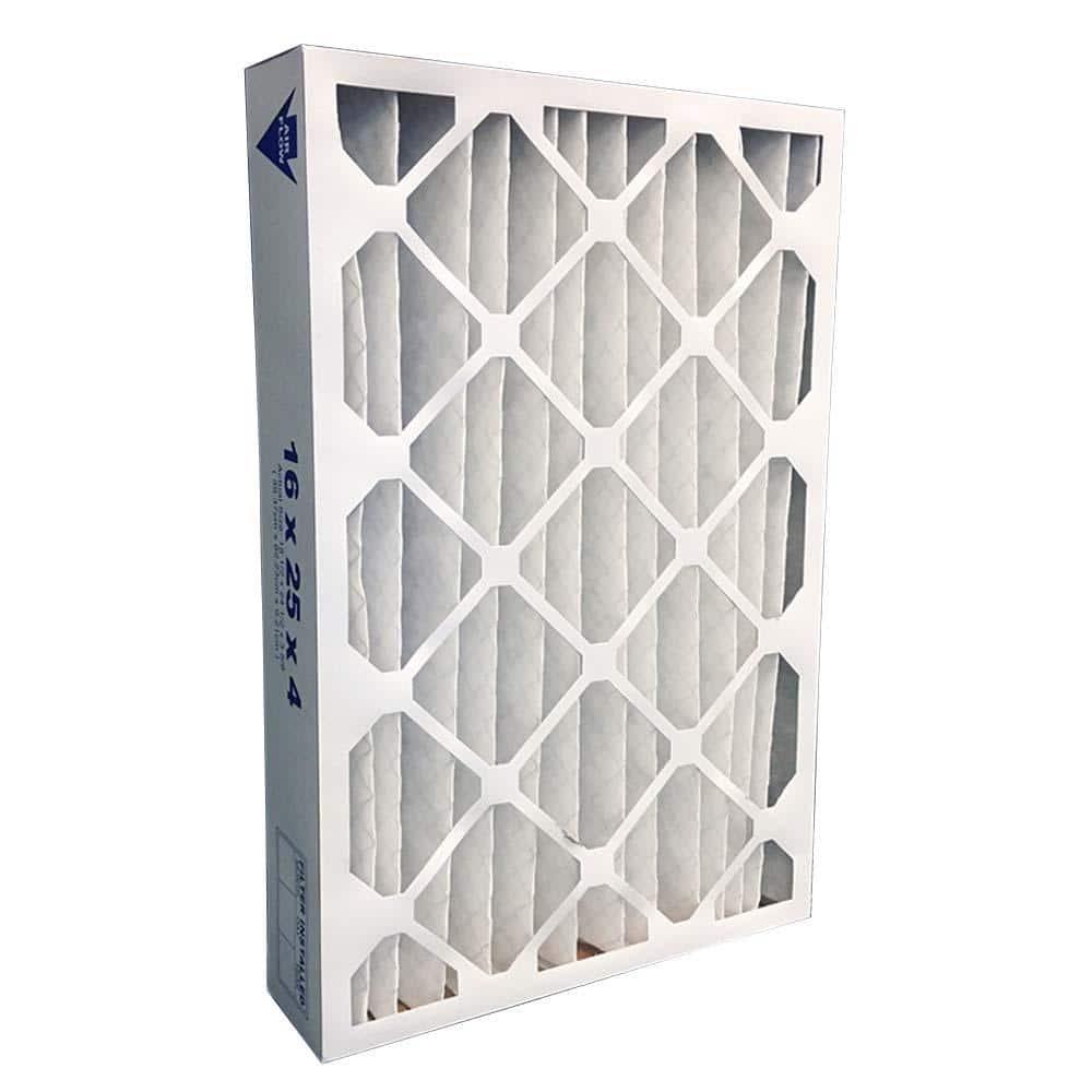 BestAir 25 in. W x 16 in. H x 4 in. D 8 MERV Pleated Air Filter