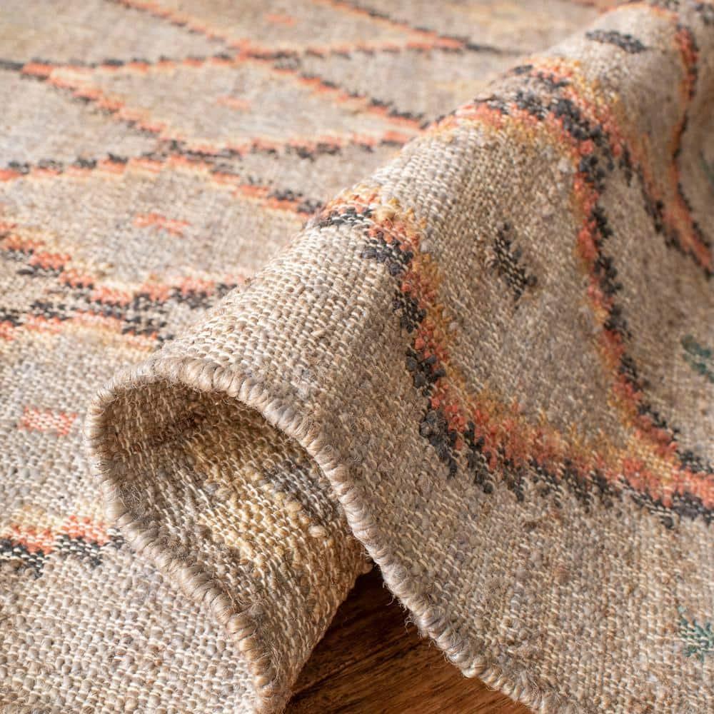 Kilim KLM753 Hand Loomed Area Rug - Beige/Gold - 8'x10' - Safavieh.