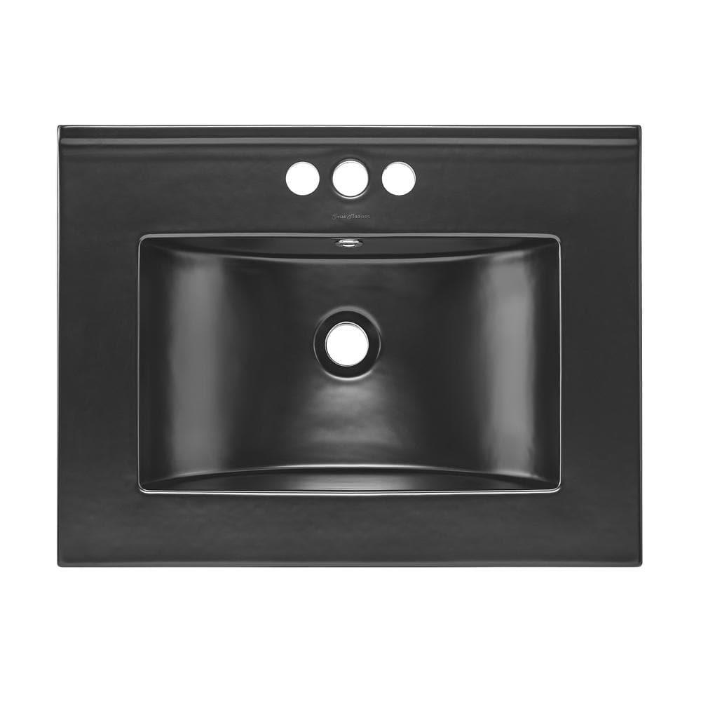 Ceramic 24" Single Bathroom Vanity Top
