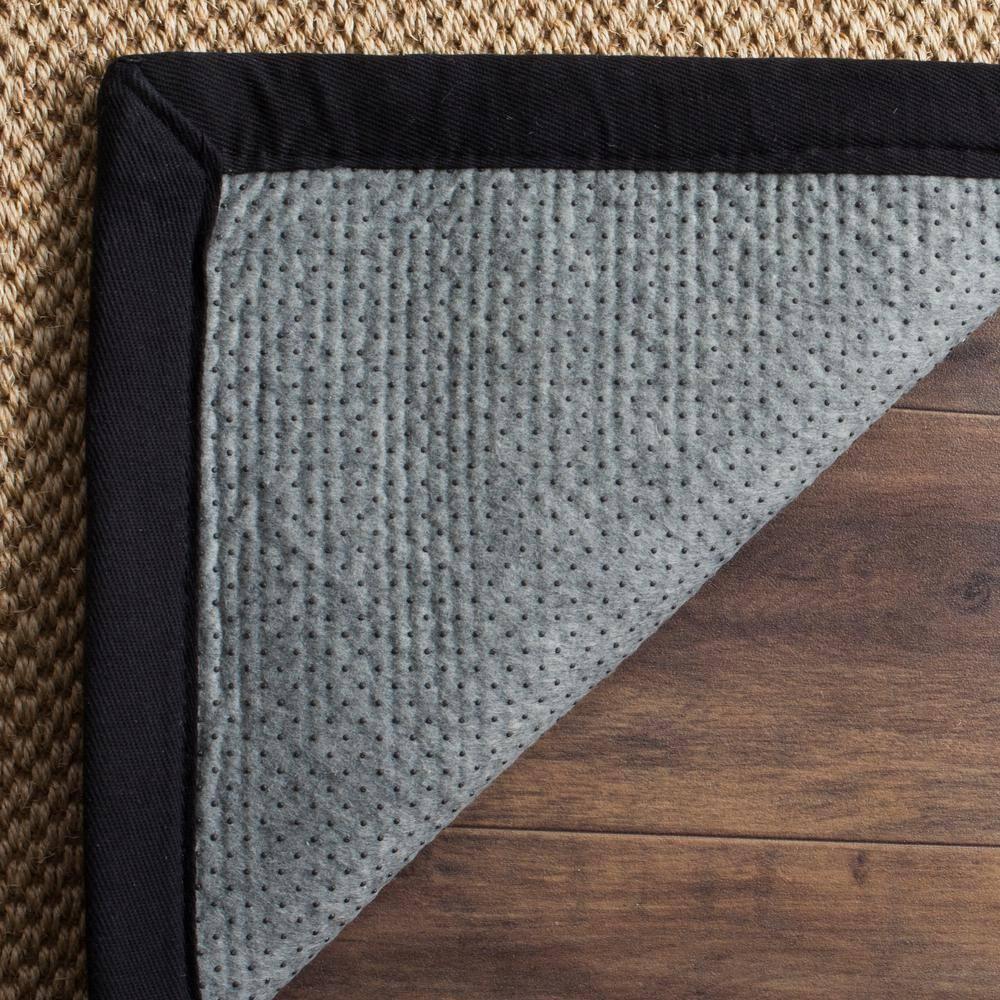 Natural Fiber NF141 Power Loomed Indoor Area Rug - Maize/Black - 5'x8' - Safavieh.