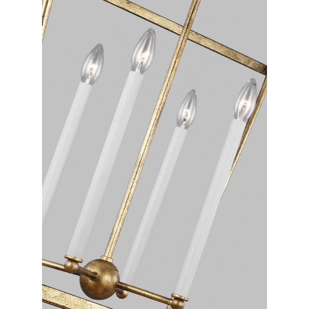 Andy 4 - Light Dimmable Lantern Geometric Chandelier