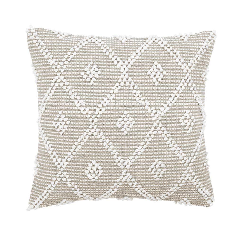 Lush Decor Geometric Square Pillow Cover