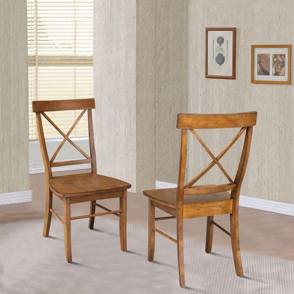 X-Back Chair with Solid Wood Seat