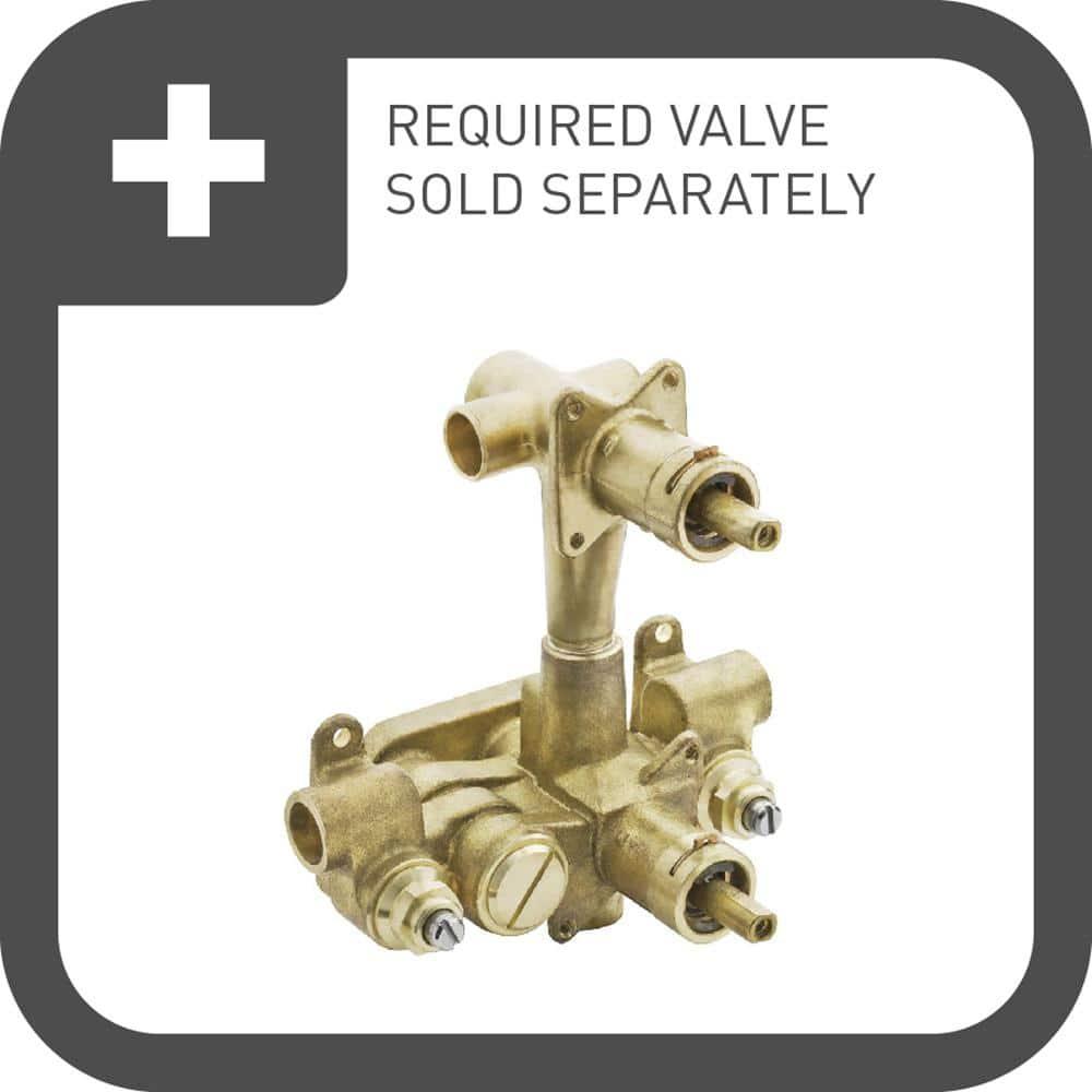 Align Three Function Thermostatic Shower Faucet Trim