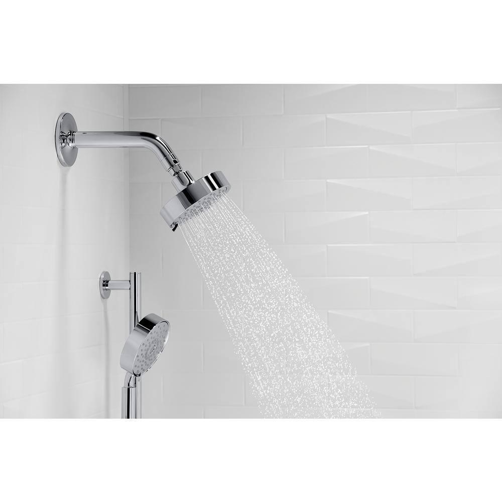 Kohler Purist 2.5 Gpm Multifunction Wall Mount Showerhead, Three Spray Settings, 5.5" High Pressure Spray Head