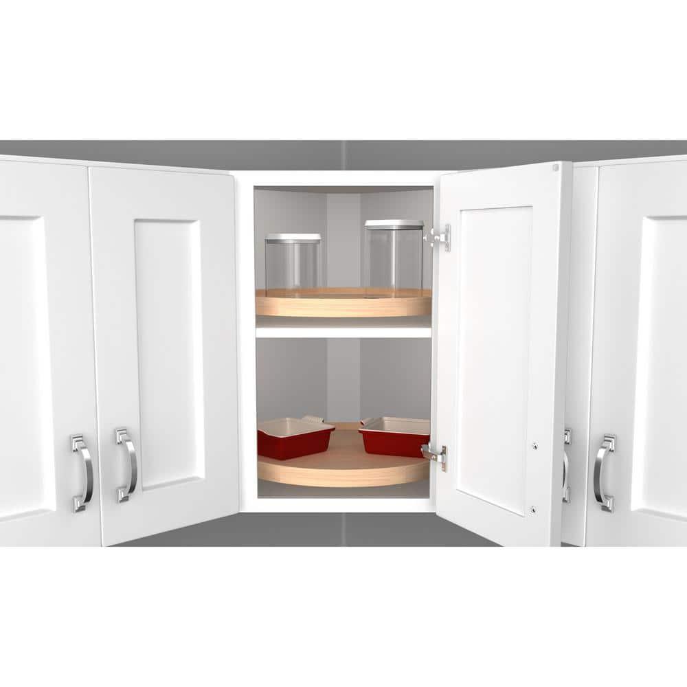 Rev-A-Shelf Rev-A-Shelf Lazy Susan Wooden Circle 1-Shelf w/Swivel Bearings