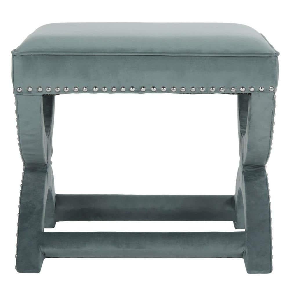 Mystic Ottoman - MCR4645 - Blue - Safavieh