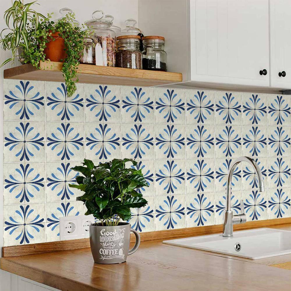 Mi Alma 8'' W x 8'' L Vinyl Peel and Stick Mosaic Tile (Set of 24)