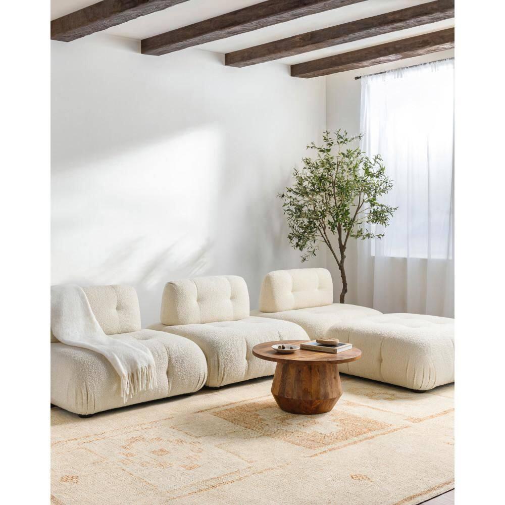 Becki Owens x Livabliss Solana Vintage Oak/Ivory Area Rug