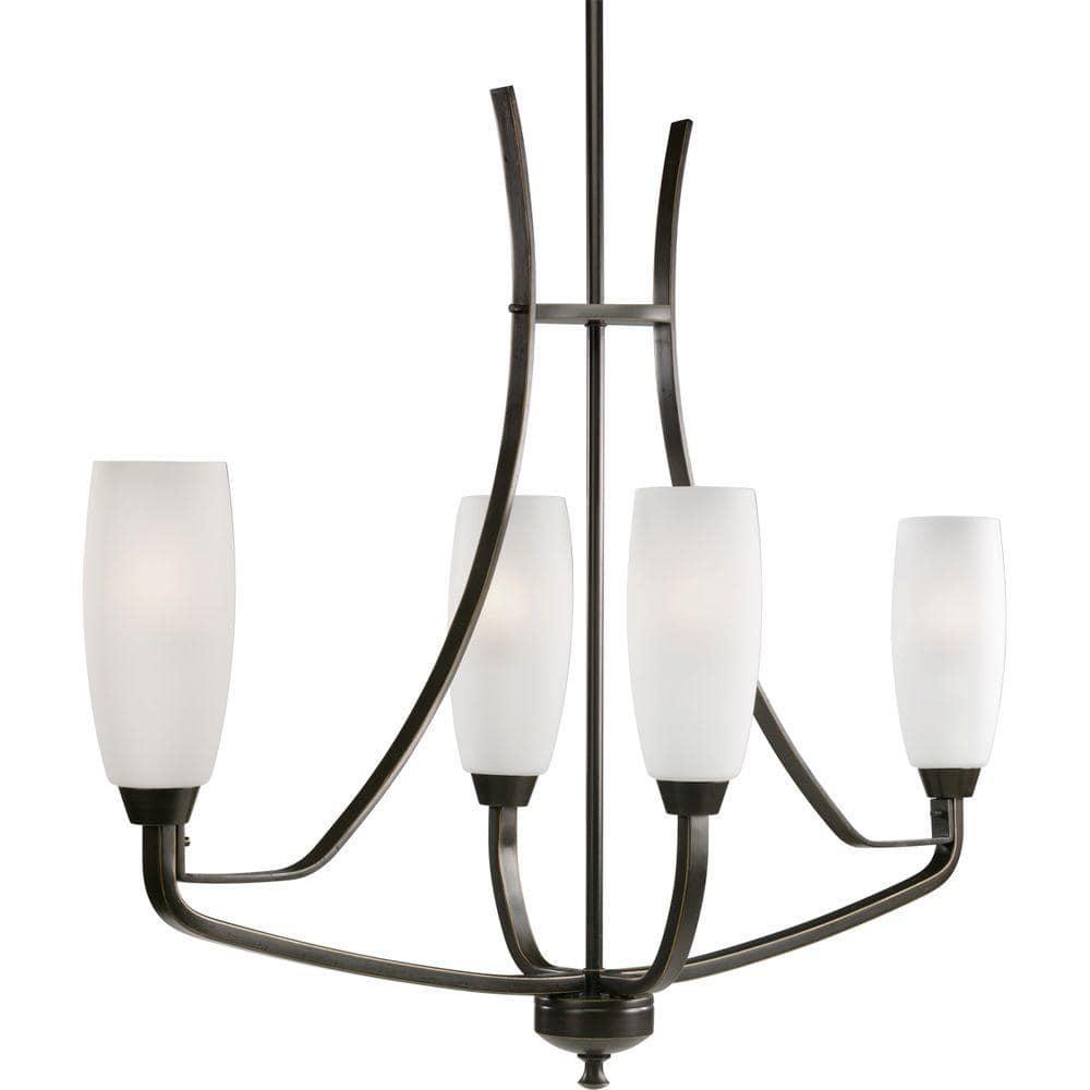 Progress Lighting P4435-20 Wisten Chandelier Light Fixture Antique Bronze