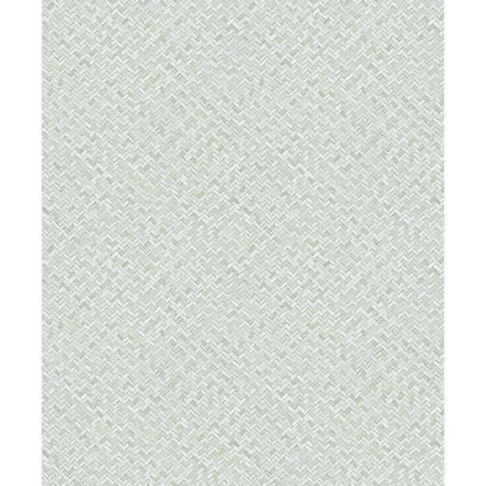 Flora Collection Chevron Weave Wallpaper Roll