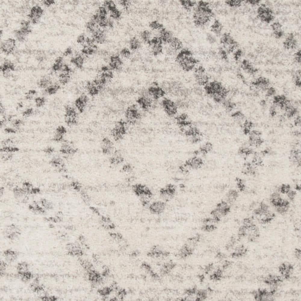 Adirondack ADR131 Machine Made Indoor Area Rug - Light Grey/Grey - 8'x8' - Safavieh