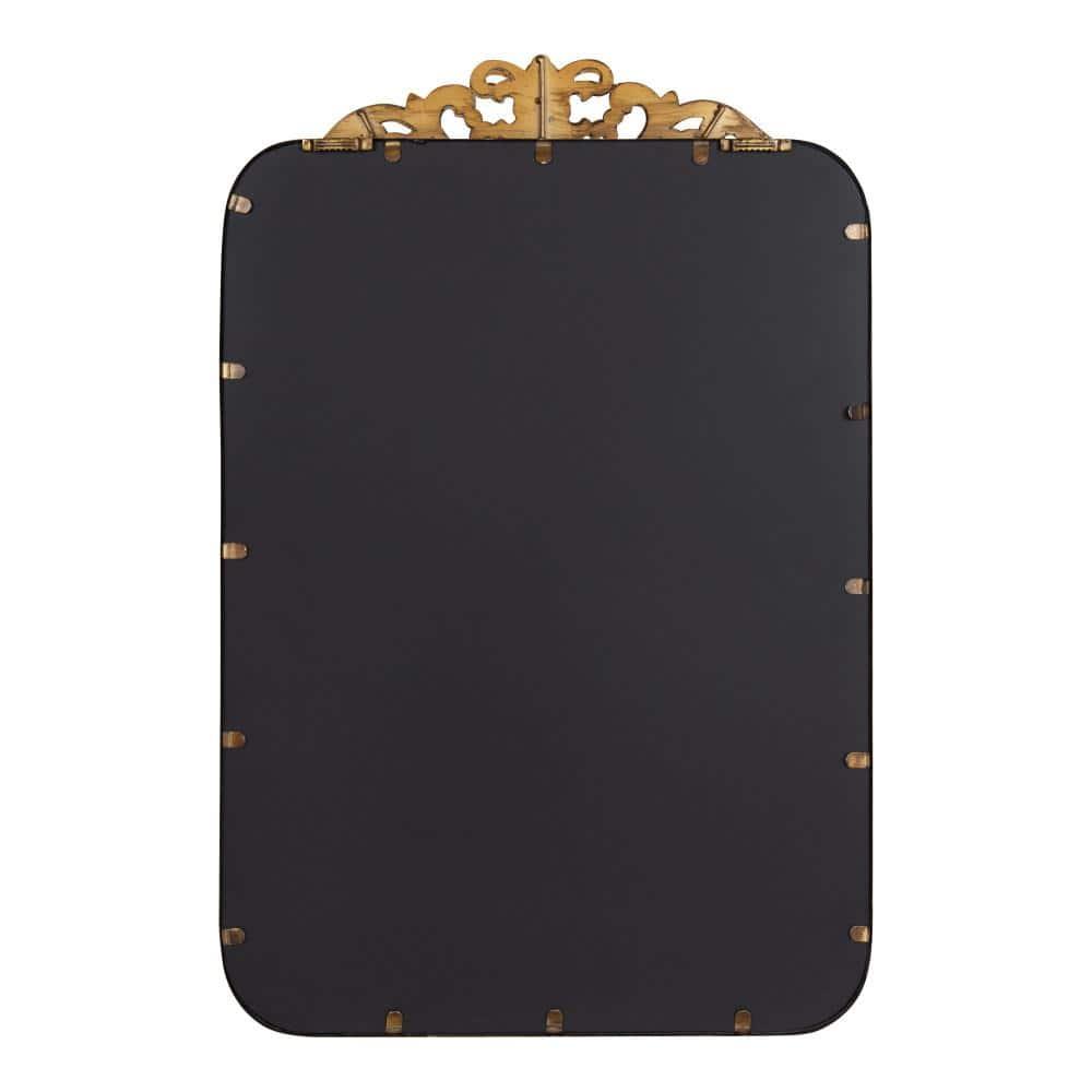 Kate and Laurel Laubry Ornate Framed Wall Mirror, 20x30, Gold