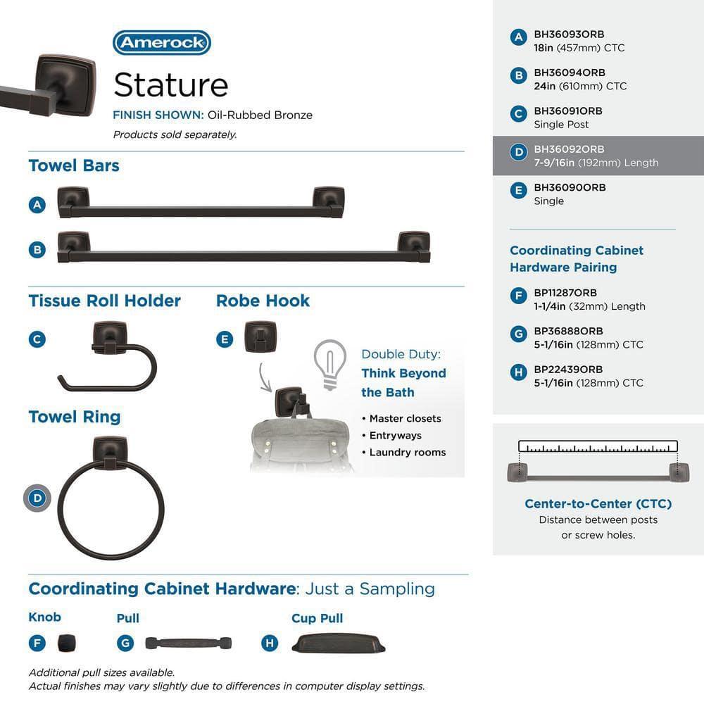 Stature Towel Ring