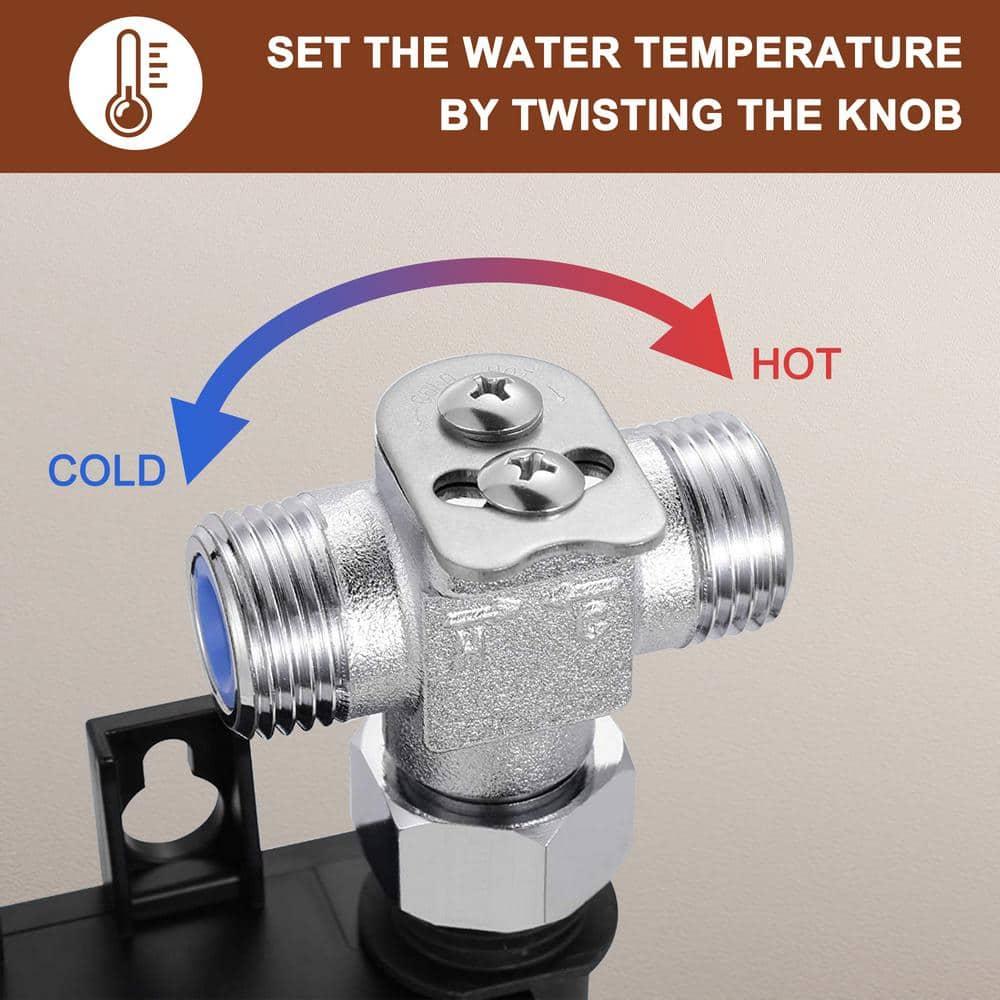 mondawe MD-S877BN Single-Hole Bathroom Faucet