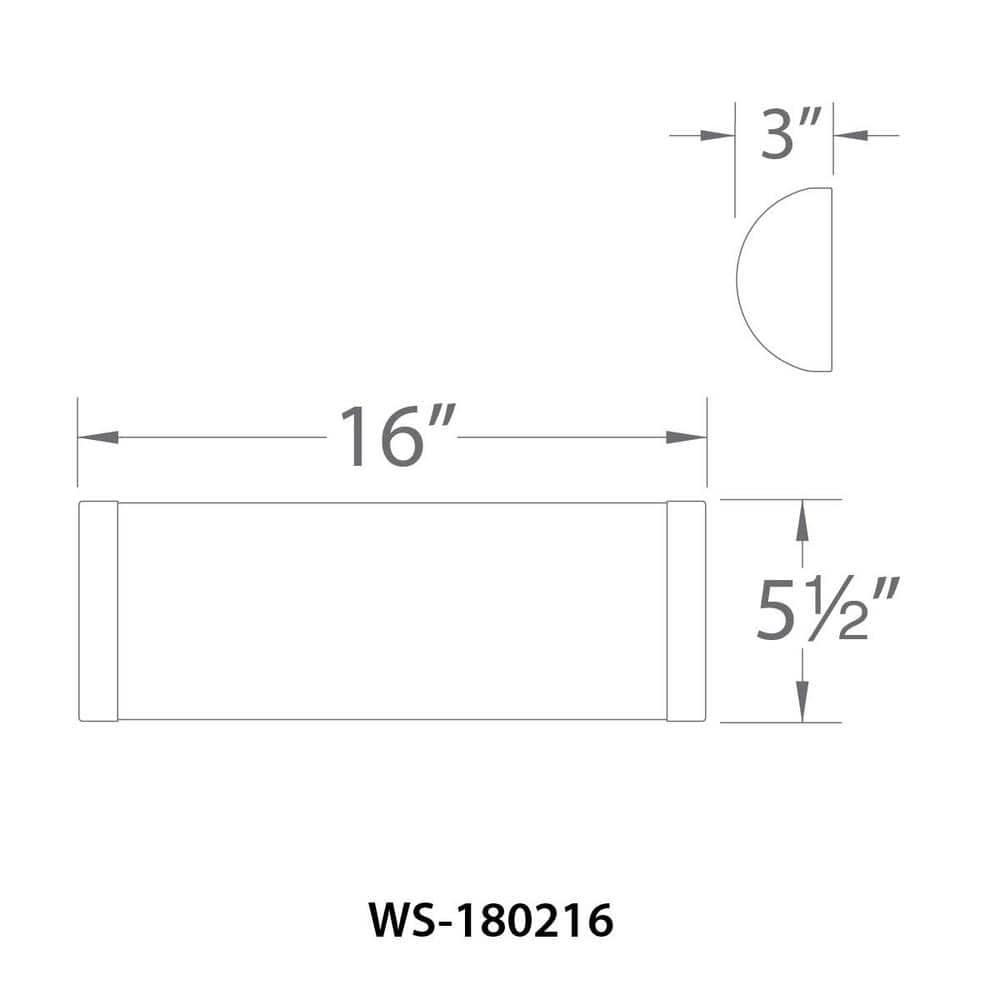 WAC Limited Fuse Dimmable LED Bathroom Vanity & Wall Light