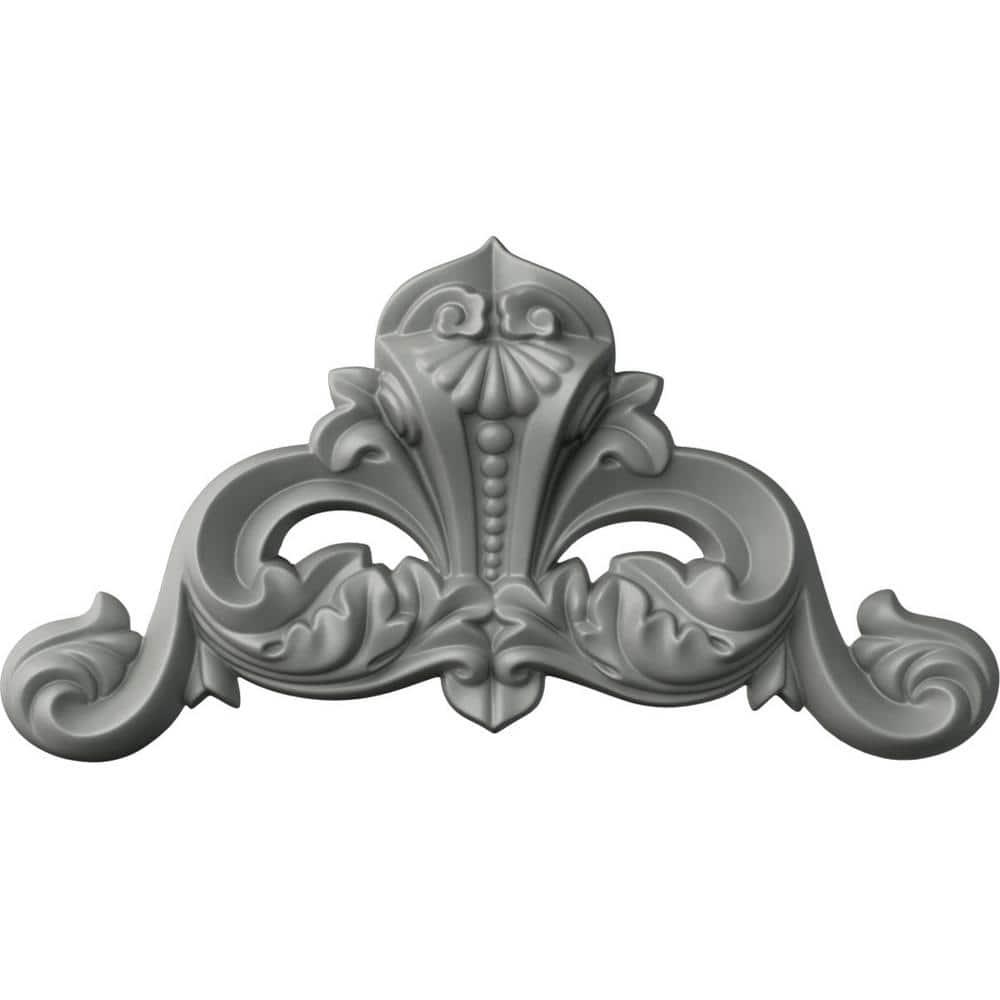 Ekena Millwork Bradford 8.875'' H x 16.625'' W x 2'' D Urethane Onlay Scroll