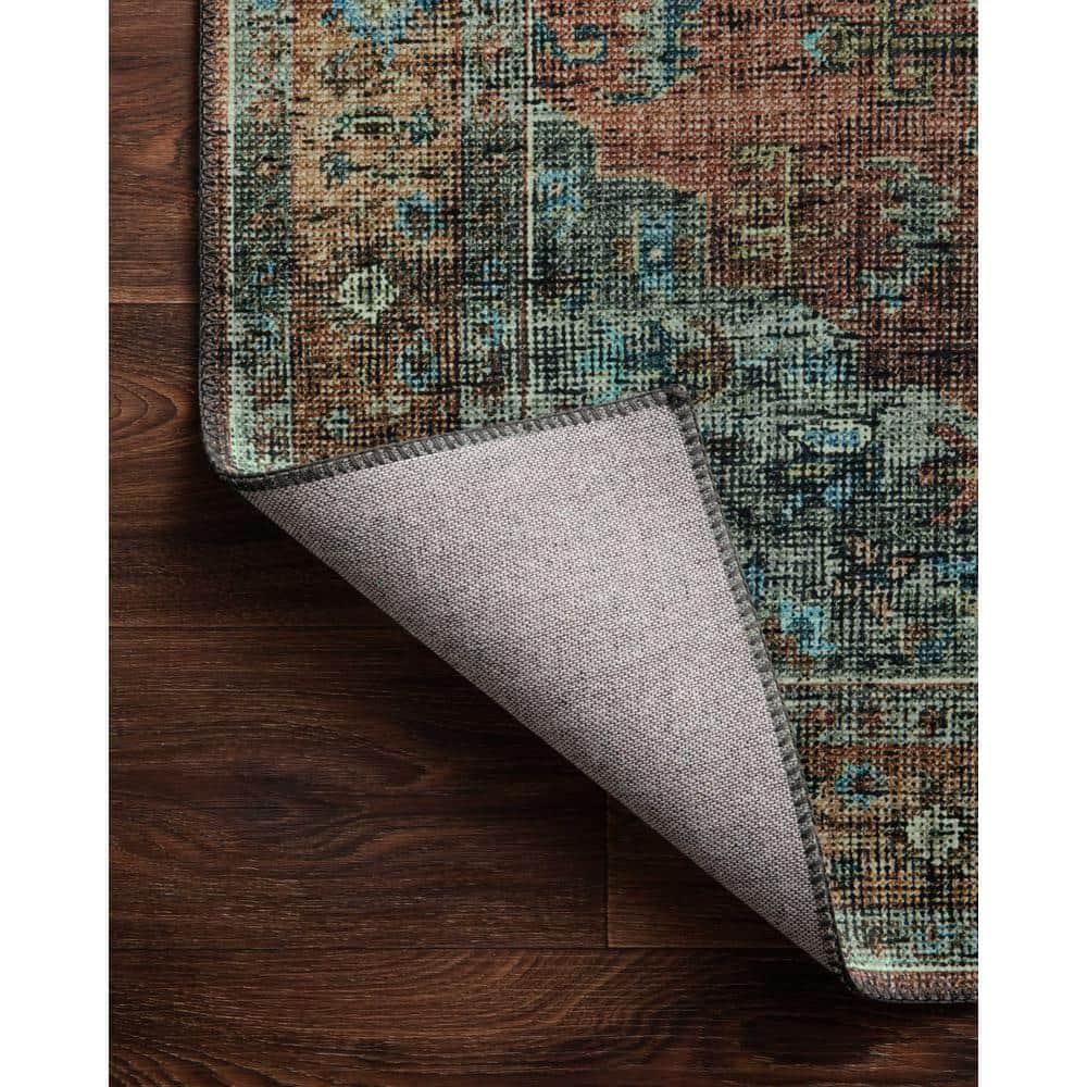 Terracotta Sky Elegance 6' x 9' Low Pile Wool Blend Area Rug