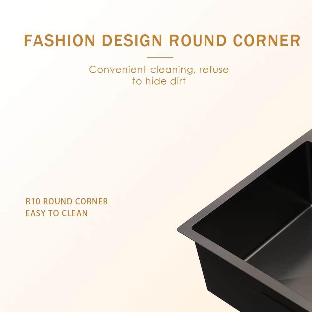 33" L x 22" W Drop-in Double Bowl 60/40 Sink 16 Gauge Stainless Steel Kitchen Sink Topmount Sink