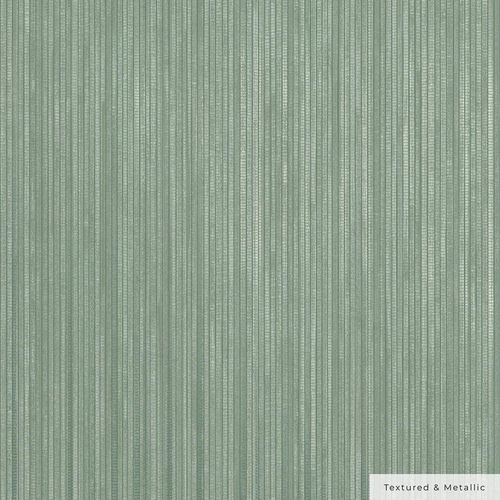 Tempaper & Co. 28 sq ft Faux Grasscloth Removable Peel and Stick Wallpaper Textured Sage : Vinyl, Self-Adhesive, Wood Grain Design