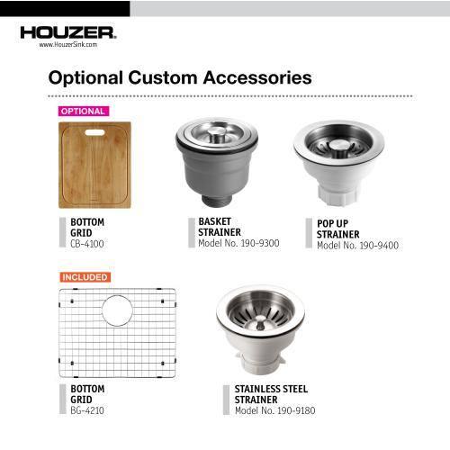 Savoir 23'' L Undermount Single Bowl Stainless Steel Kitchen Sink