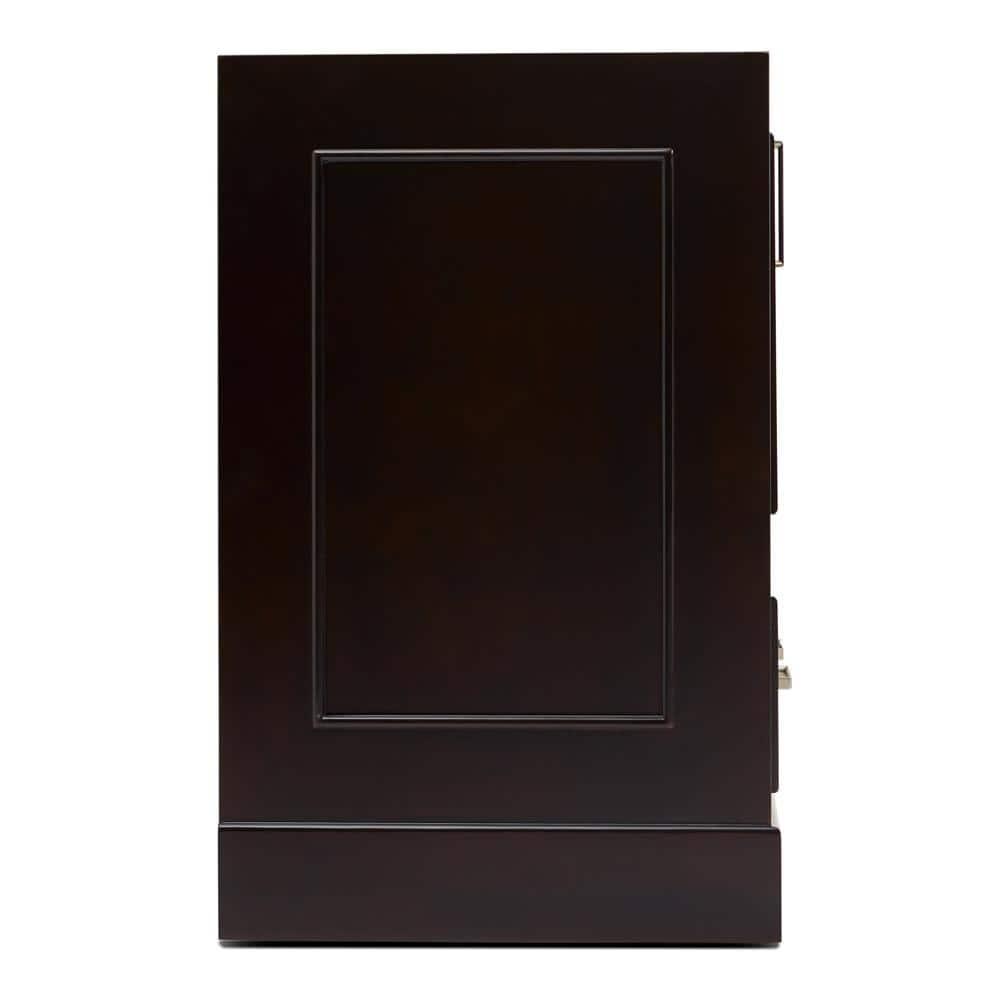 Ariel M031s-Bc Stafford 30" Single Free Standing Vanity Cabinet Only - Brown