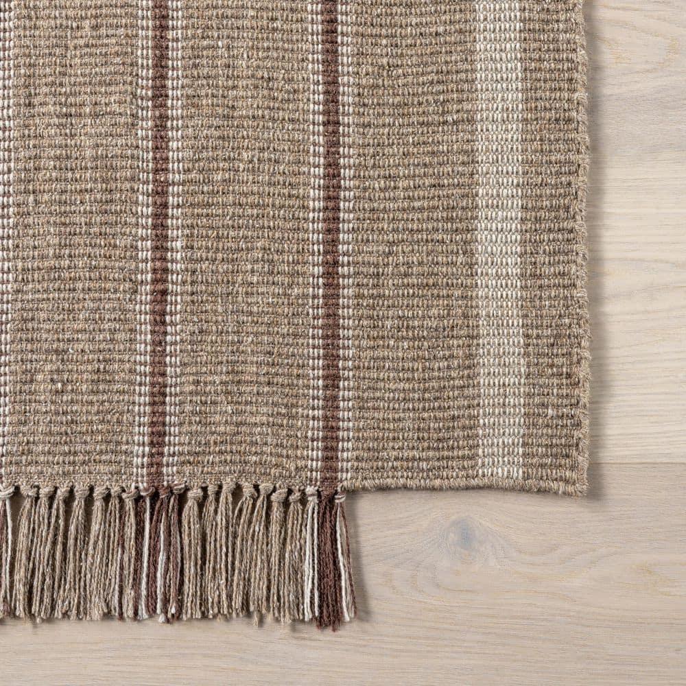 Frenshe Interiors x Rugs USA Frenshe Interiors x Rugs USA Toluca Striped Wool Area Rug