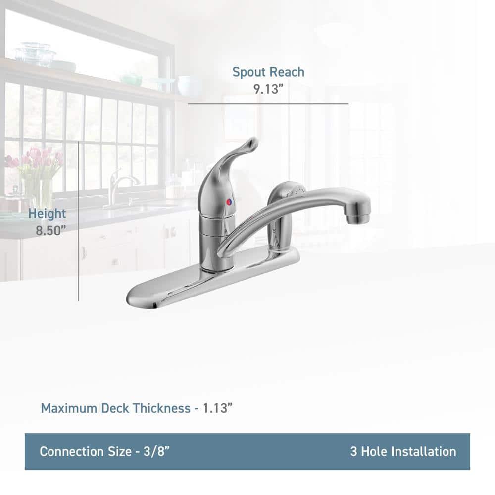 Chateau Single Handle Kitchen Faucet