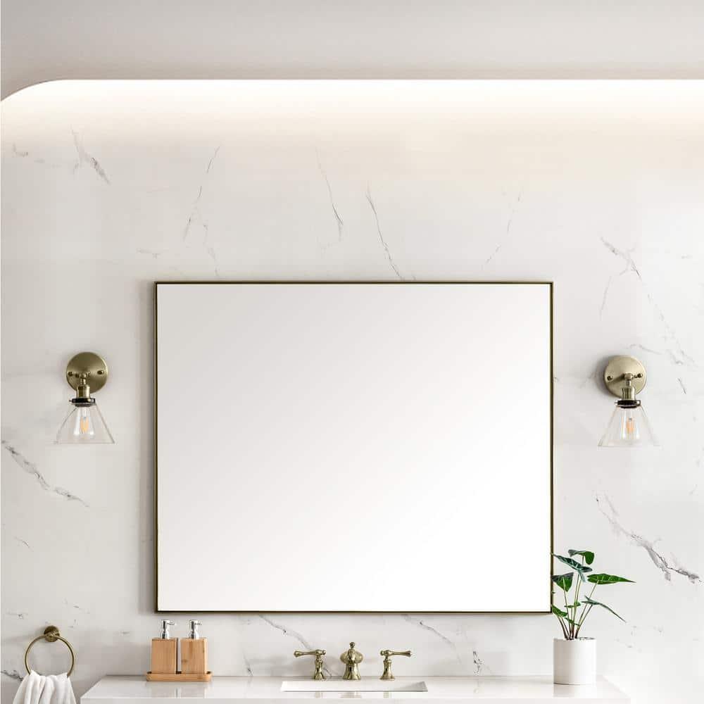 Rohe Rectangle Beveled Bathroom Mirror