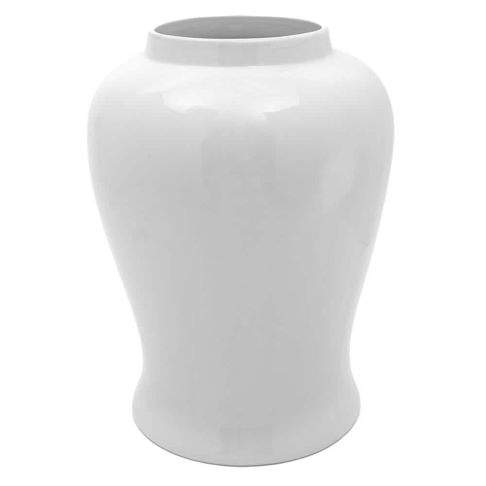 24" Satsuma Peacock Porcelain Temple Jar