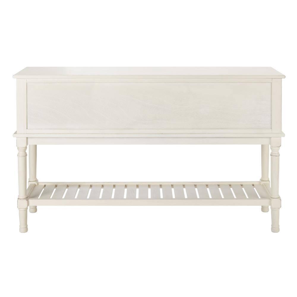 Tate 2 Drawer 2 Door Console Table - CNS5722A - Off-White - Safavieh