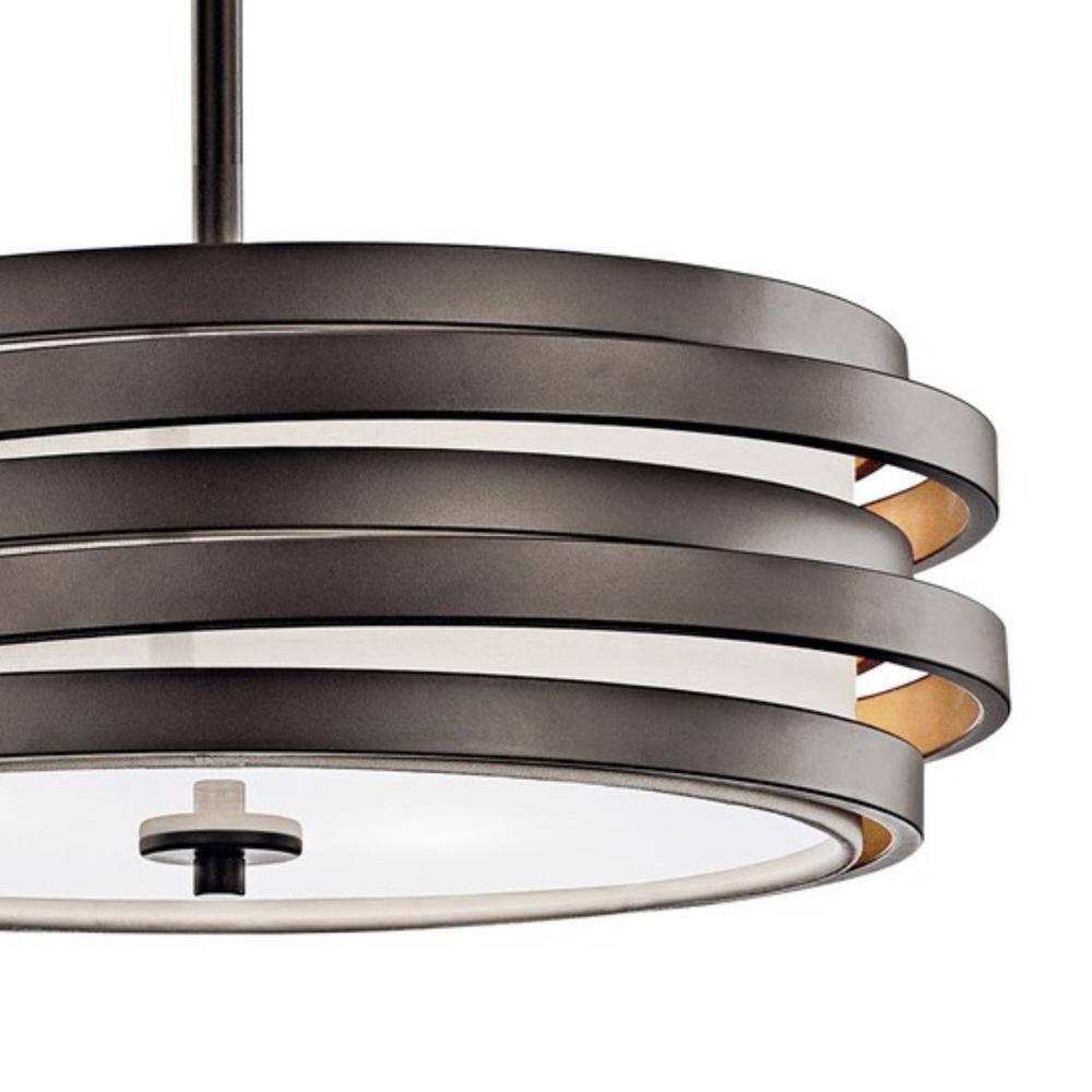 Kichler Lighting Roswell 3 - Light Pendant in  Olde Bronze