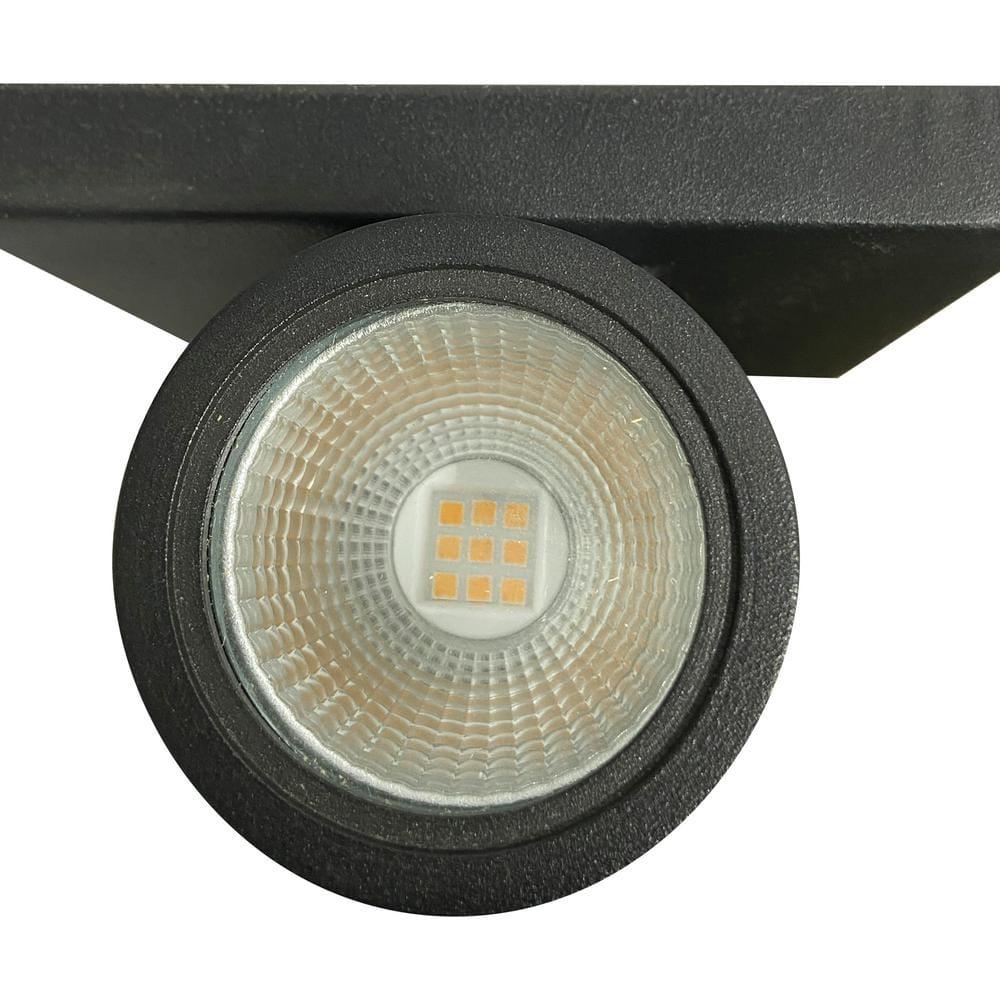 Nuvo 62/1142R1 Two Light Outdoor Wall LED Up-and-Down Sconce, 10W/120-277V, Black, Small
