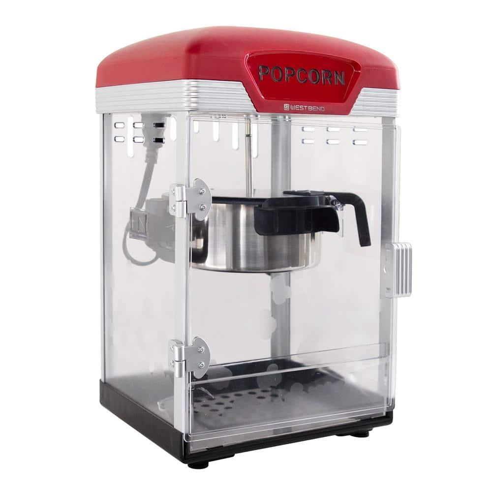West Bend West Bend Theater Crazy 4 Qt. Popcorn Machine, In Black