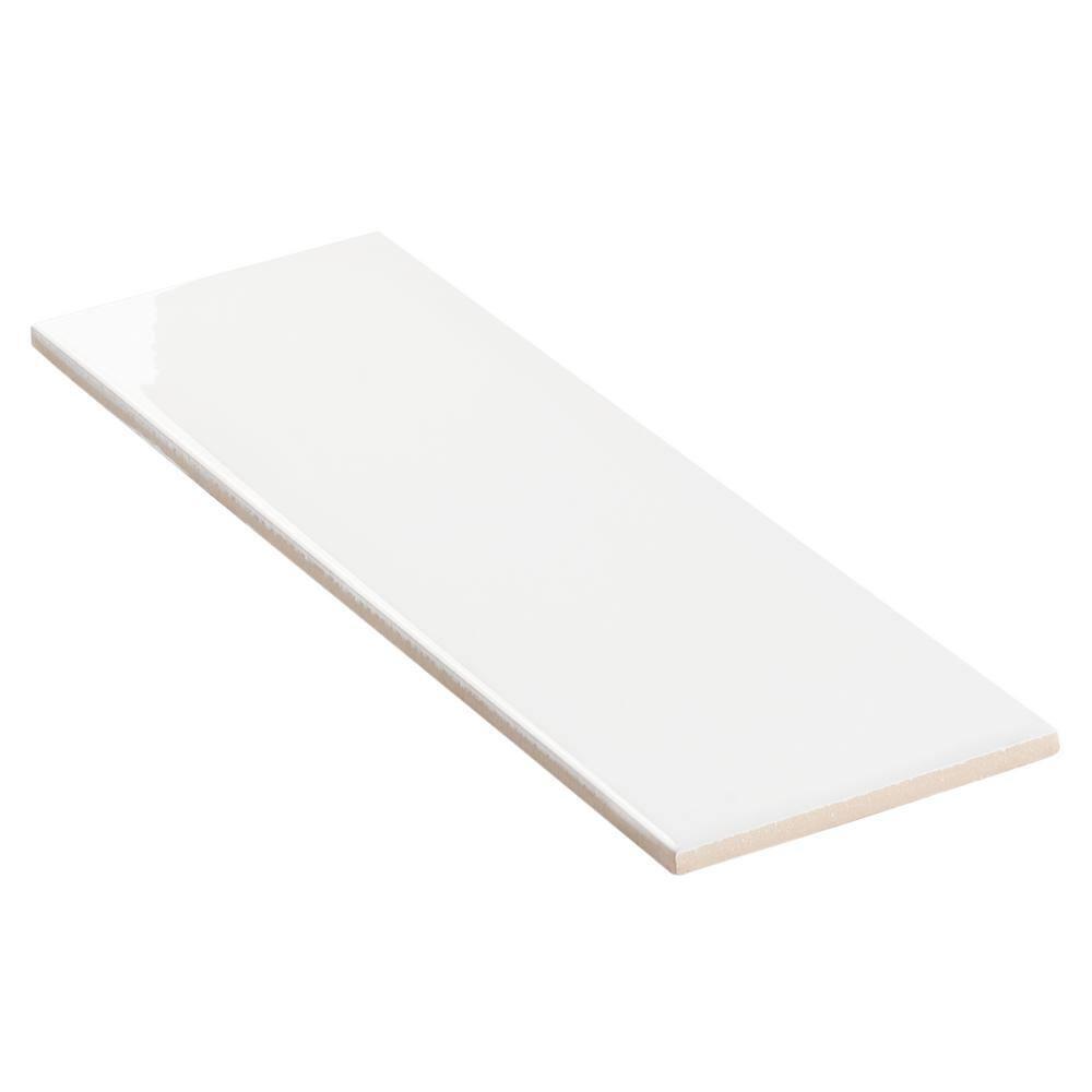 Remington 3.93 in. x 11.81 in. Polished Porcelain Subway Wall Tile (13.55 Sq. Ft. / Case)