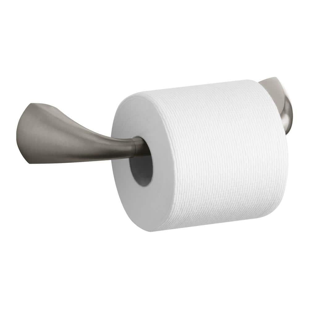 Alteo® Pivoting Toilet Paper Holder, Wall-Mount Bathroom Toilet Paper Holder