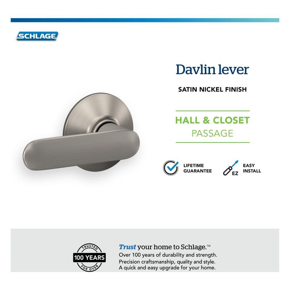 Davlin Lever Hall And Closet Lock