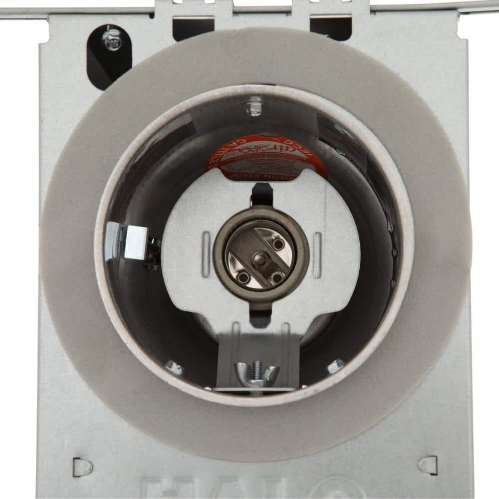 Halo E4ICATSB Recessed Housing, 4 in Dia Recessed Can, Aluminum