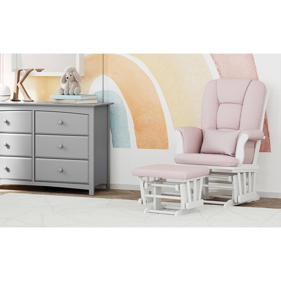 Tuscany Rocking Chair Glider with Ottoman